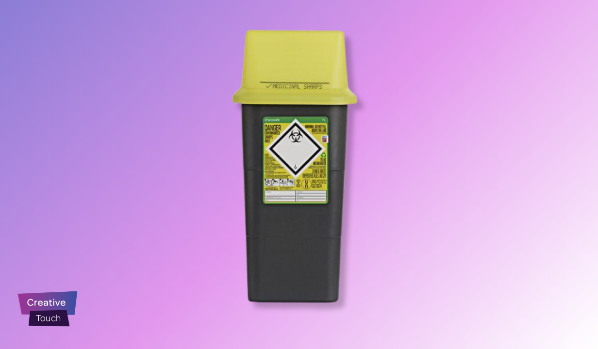 Sharps Disposable Box - 1 Litre - 5