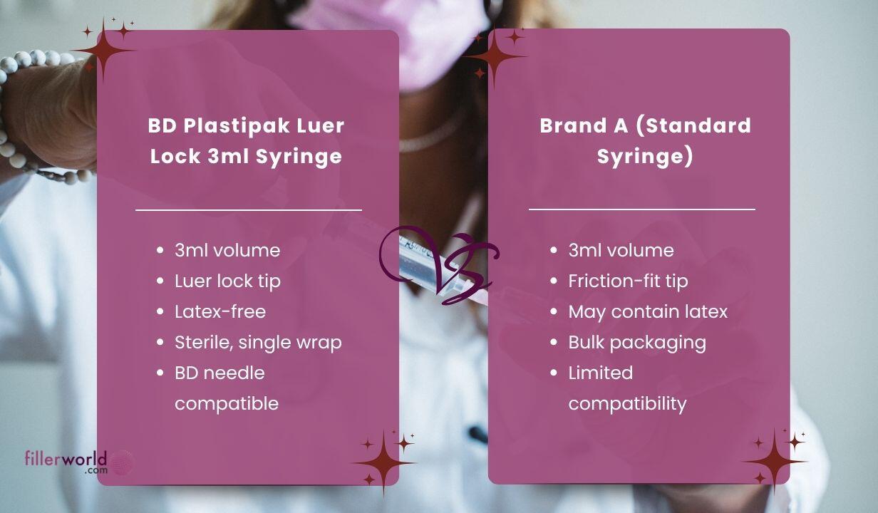 BD Plastipak Luer Lock 3ml Syringe x10 – without needle - 5