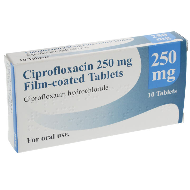Ciprofloxacin 250mg (10 tablets) - 1