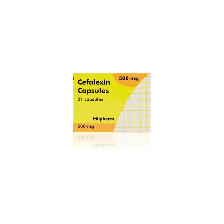 Cefalexin 500mg (21 capsules) - 1