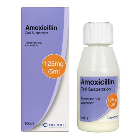 Amoxicillin Suspension 125mg/5ml 100ml - 1