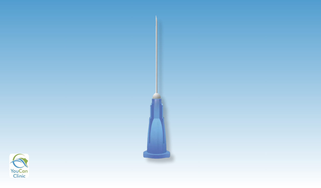 BD Microlance 23g 1" (Grey/Blue) - 1