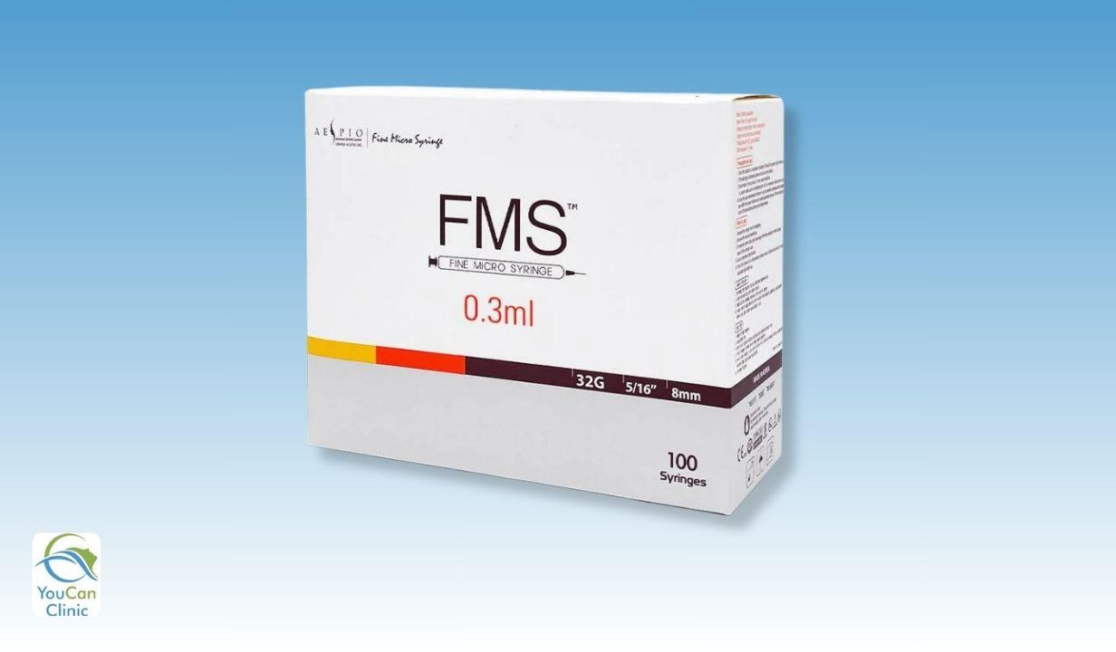 FMS Fine Micro Syringe 0.3ml 32G - 4