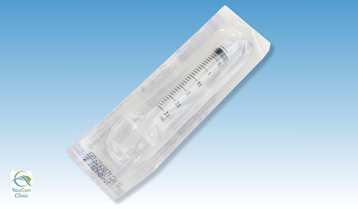 Leur Lock Concentric Tip Syringes 3ml (25) - 1