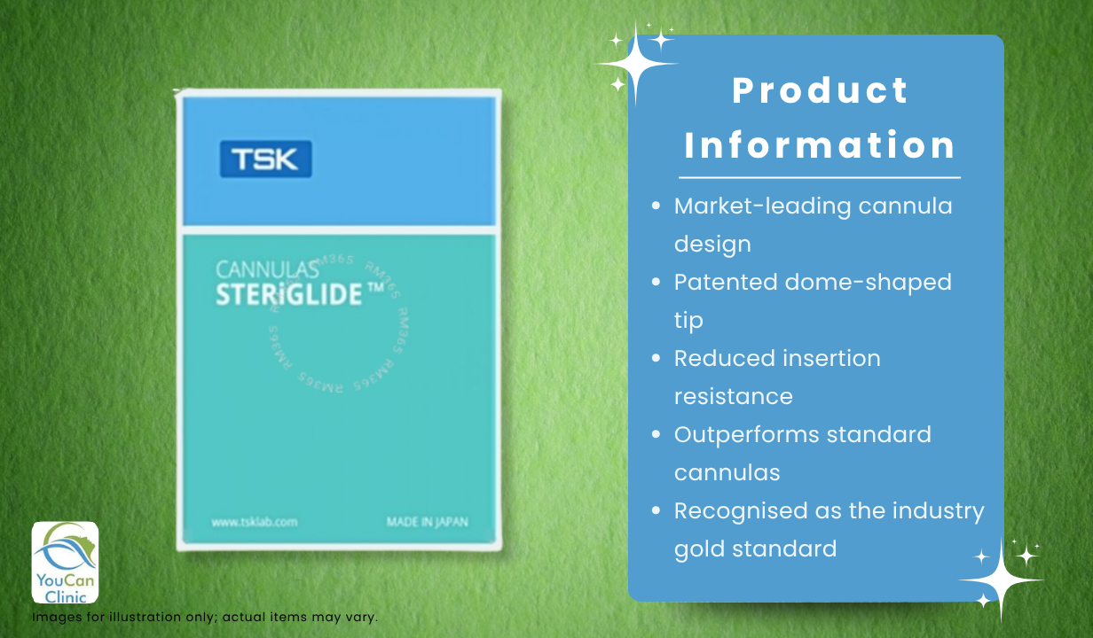TSK STERiGLIDE Cannula (25G x 50mm) - 3