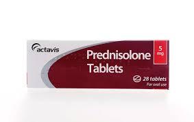 Prednisolone 5mg 28 tablets - 1