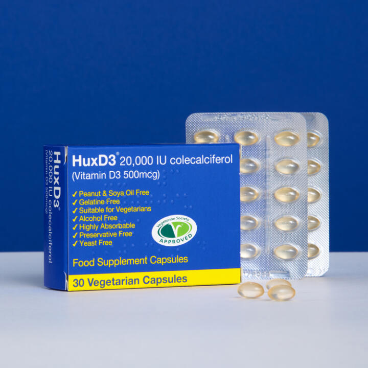 HuxD3 20,000iu Colecalciferol (Vit D3 500mcg) - 1
