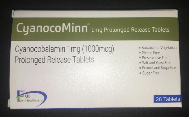 Vitamin B12: CyanocoMinn 1mg - 1