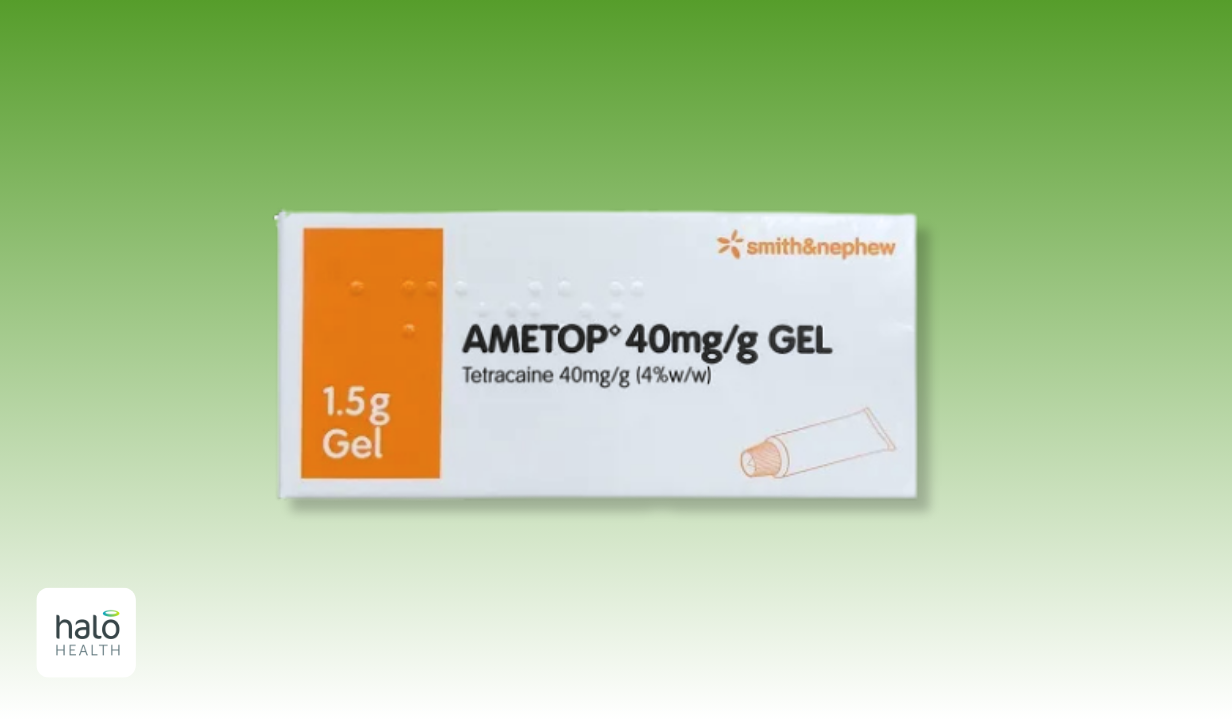 AMETOP 4% GEL 1.5G