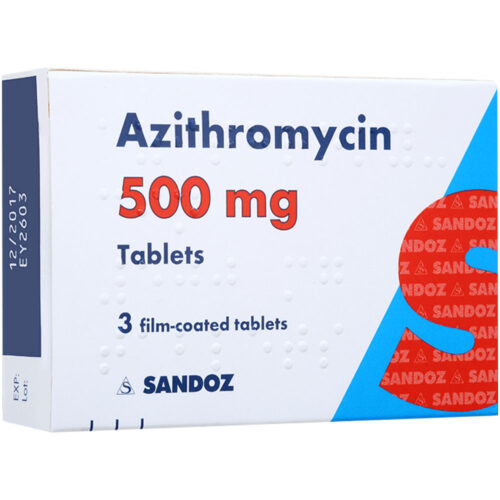 AZITHROMYCIN TABLETS 500MG (PACK OF 3)