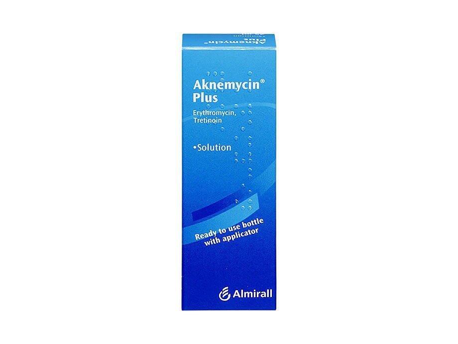 AKNEMYCIN PLUS SOL (ERYTHROMYCIN 4%W/W.TRETINOIN 0.025%) (pack of 25mL)