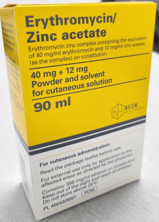 Erythromycin/Zinc (ZINERYT) - 90ml - 1