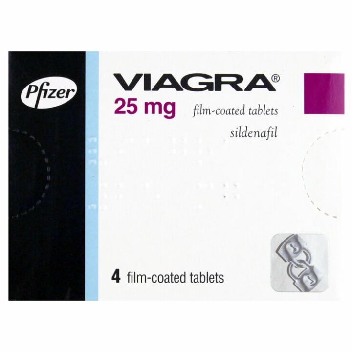 Viagra 25mg (4 tablets) - 1