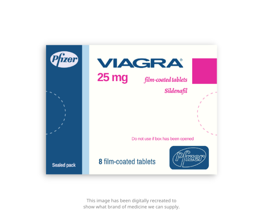 Viagra 25mg (8 tablets) - 1