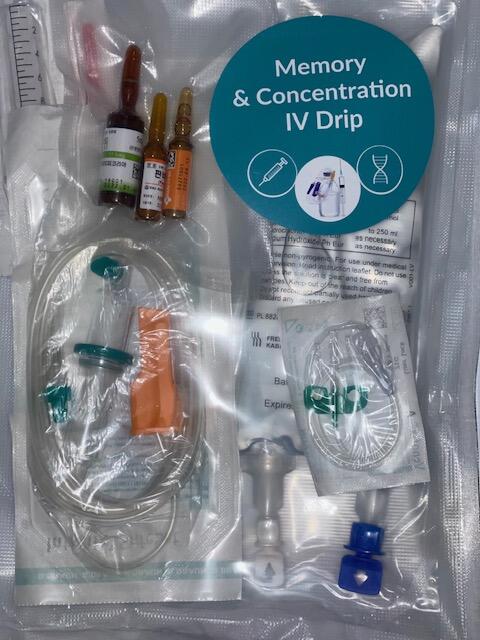 Memory and Concentration IV Drip Set - 1