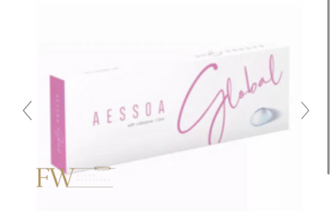AESSOA GLOBAL LIDOCAINE Dermal Filler (OFFICIAL UK STOCK)