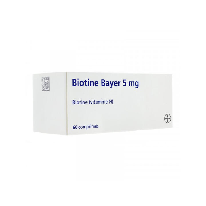 Biotin 5mg (60 tablets) - 1