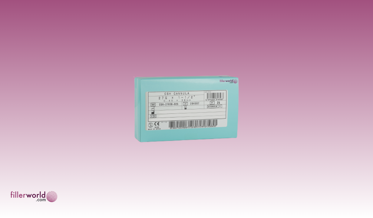 TSK Closed Single Hole Cannula 27G x 38mm CSH-27038-025 1 Box of 25