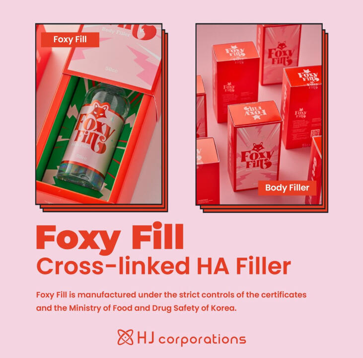 Foxy Fill HA Body Filler 60cc/ml - 4