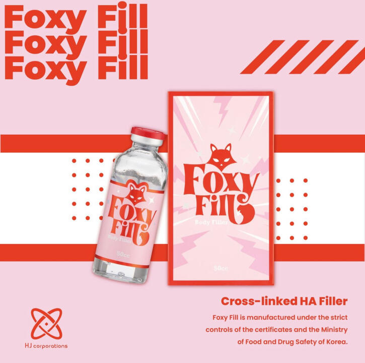Foxy Fill HA Body Filler 60cc/ml - 1