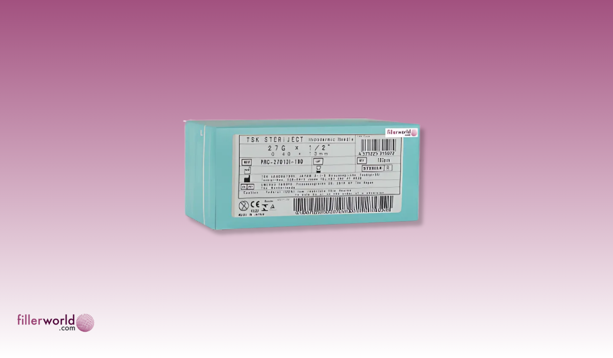 TSK Control Hub Needle 27G x 13mm (1/2") PRC-27013I - 1 BOX OF 100 - 5