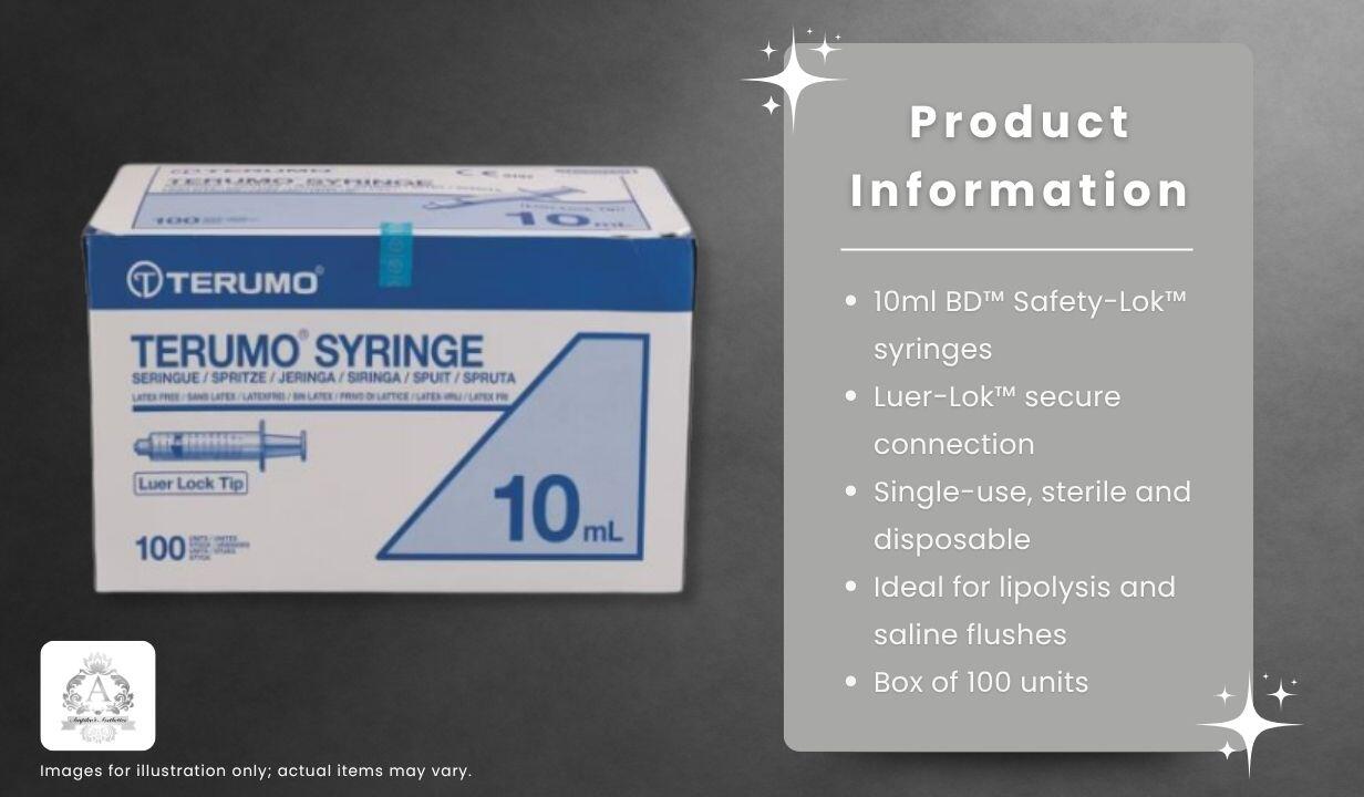 BD Luer Lock Syringes 10ml x 100 - 3