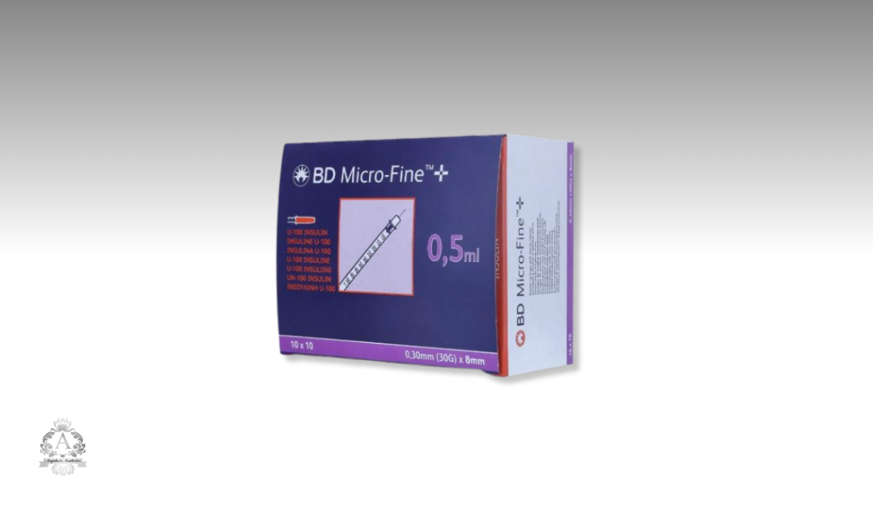 BD Micro Fine+ 0.5ml Insulin Syringes x100 - 1