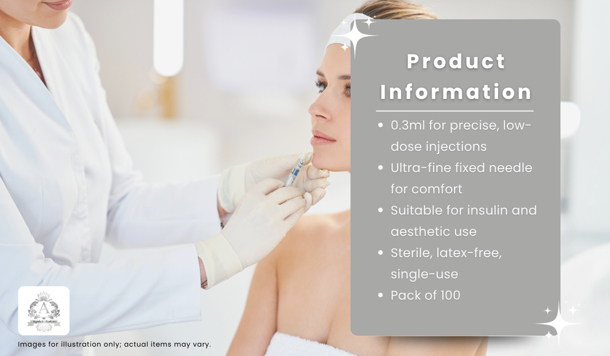 0.3 FMS Insulin Syringes x 100 - 3