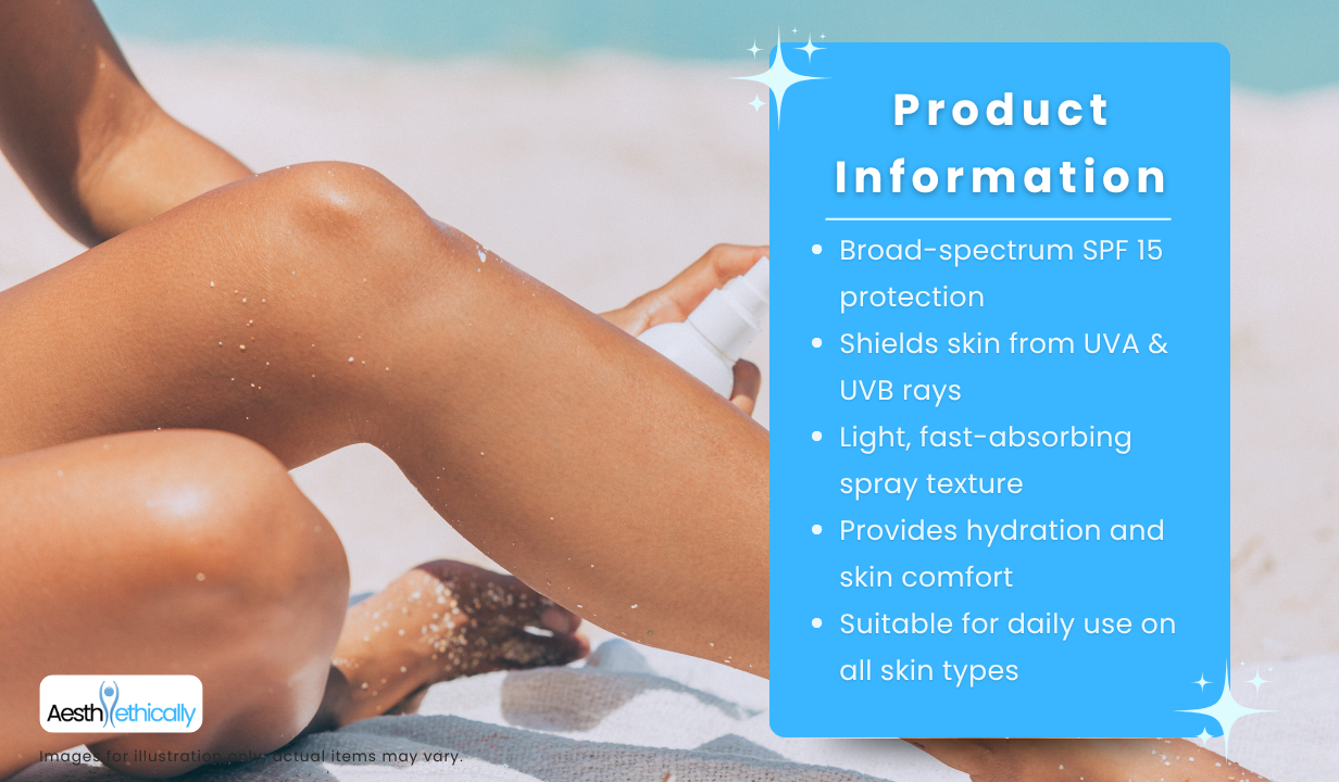 Sun Care 15 Spray	200ml - 3