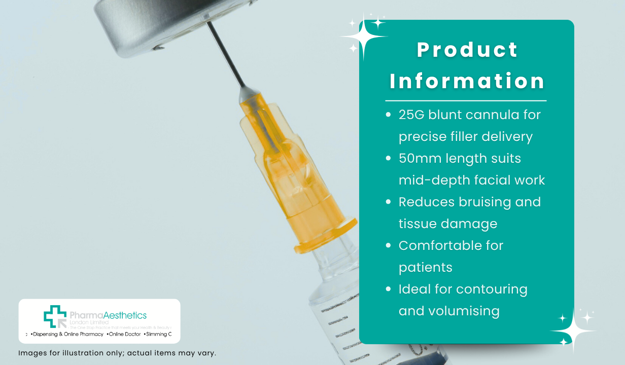 FMC Fine Micro Cannula 25G 50mm x 1 Piece - 3