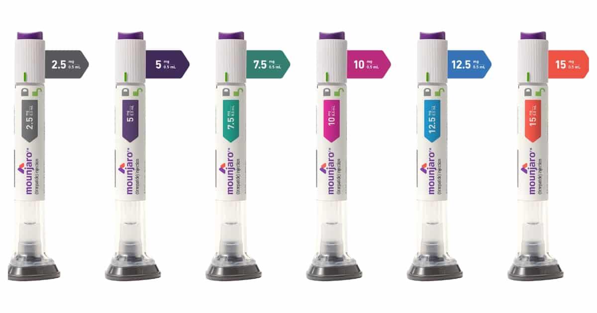 Mounjaro 12.5mg KwikPen (FREE NEEDLES SUPPLIED)