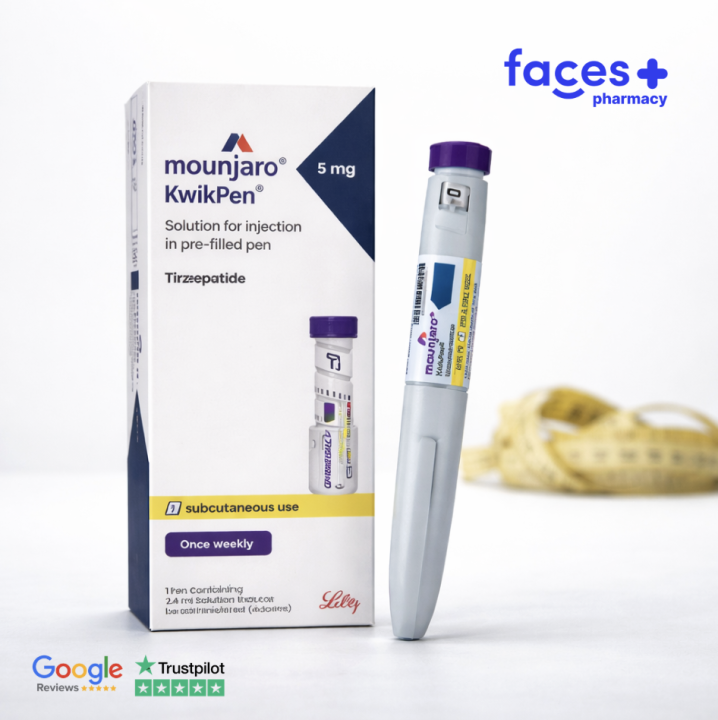Mounjaro 5mg Pre-filled Pen For Injections - Free Needles Included