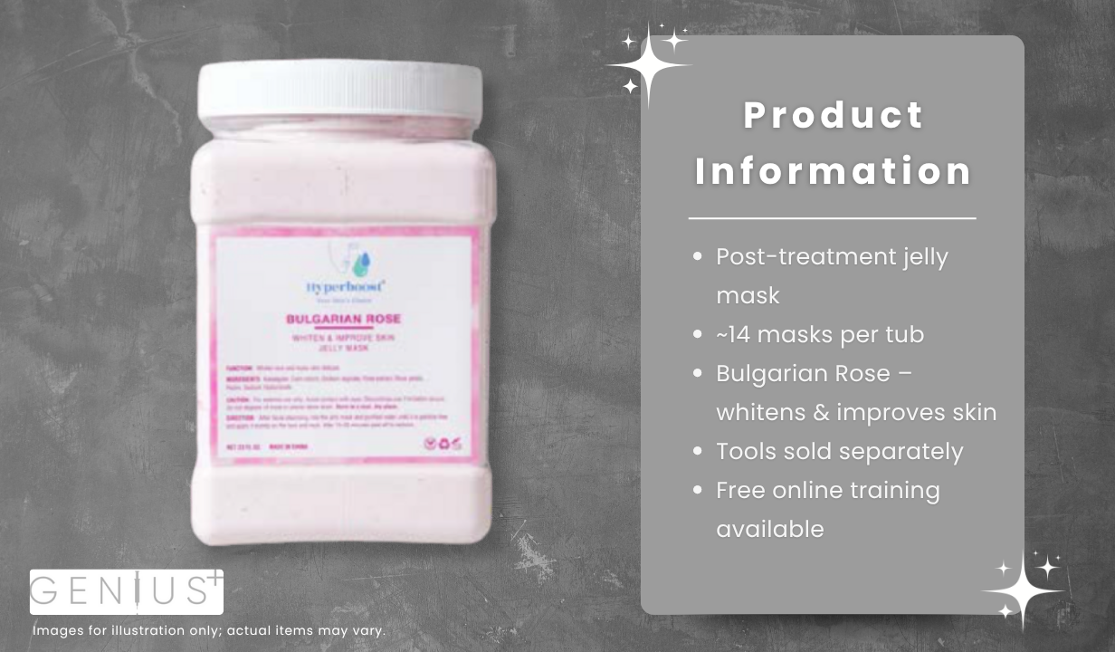 Jelly Mask Tub - Bulgarian Rose - 3