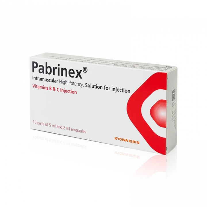Pabrinex IM High Potency Solution for Injection 10 pairs - 1