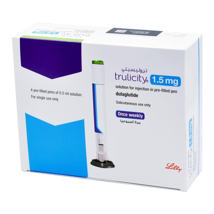 TRULICITY 1.5 MG SOLUTION FOR INJECTION IN PRE-FILLED PEN (4 IN A PACK) - 1