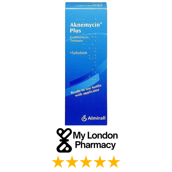 AKNEMYCIN PLUS SOL (ERYTHROMYCIN 4%W/W.TRETINOIN 0.025%) (pack of 25mL) - 1