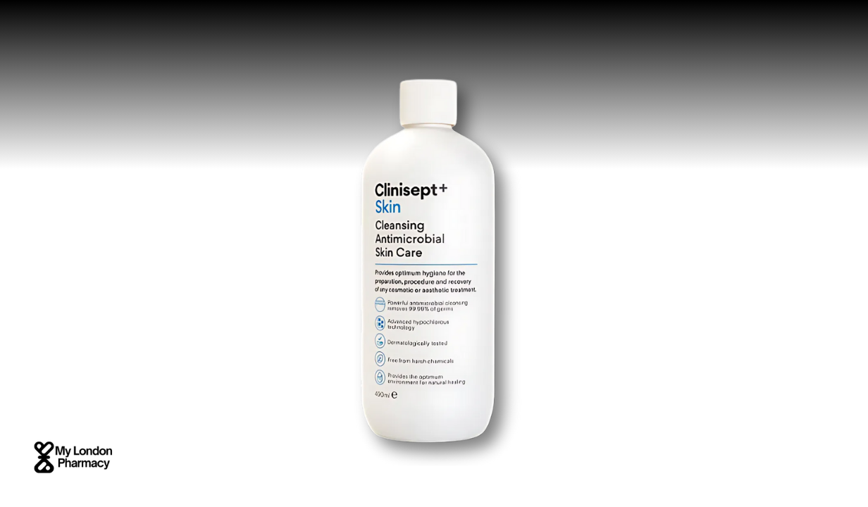 Clinisept+ Skin Cleansing Antimicrobial Skin Care Bottle 490ml - 1