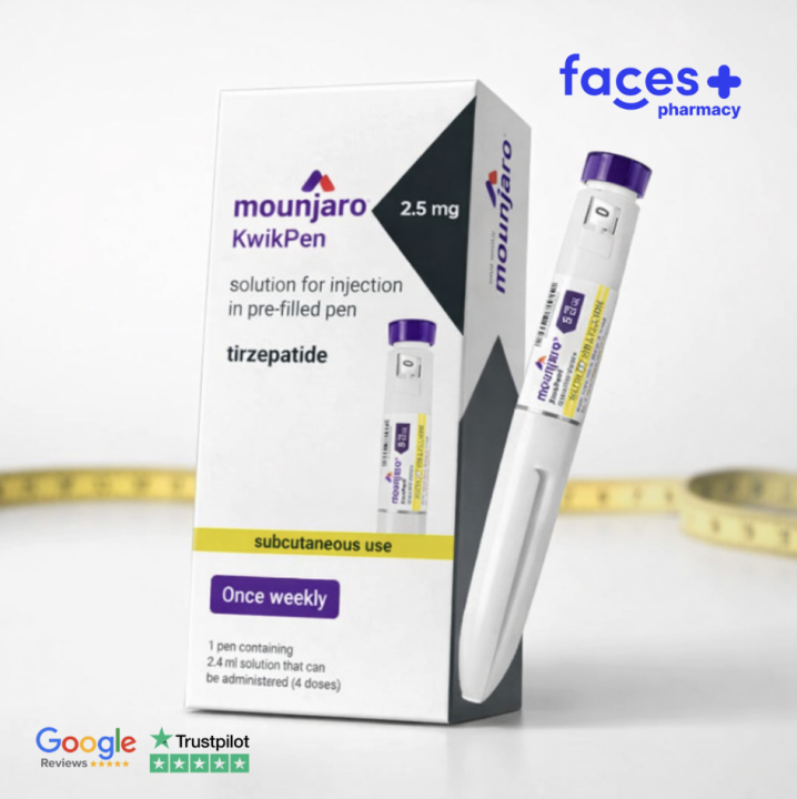 Mounjaro 2.5mg Pre-filled Pen For Injections - Free Needles Included