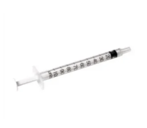 1ML SYRINGE (NEEDLE NOT INCLUDED)