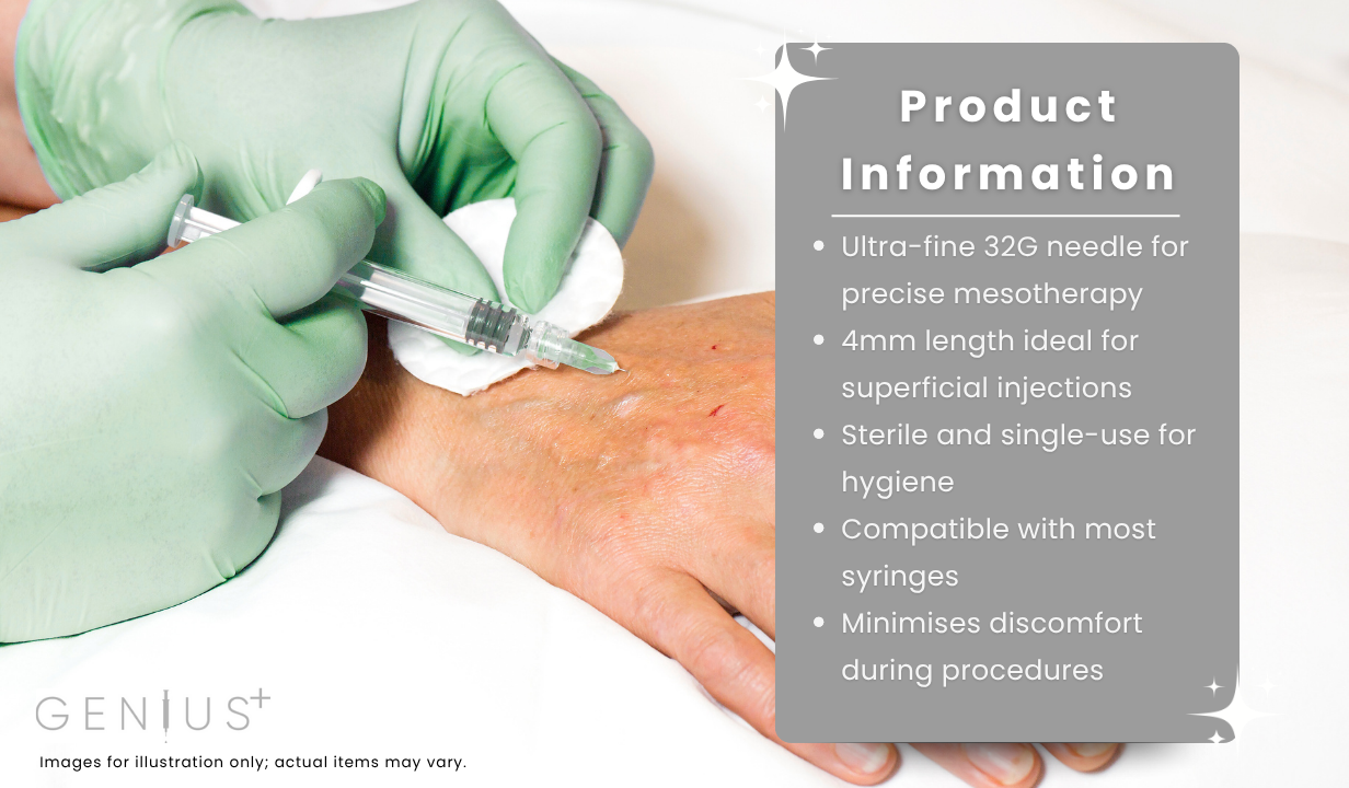 MAGICALIFT MESOTHERAPY NEEDLE – 32G X 4MM - 3