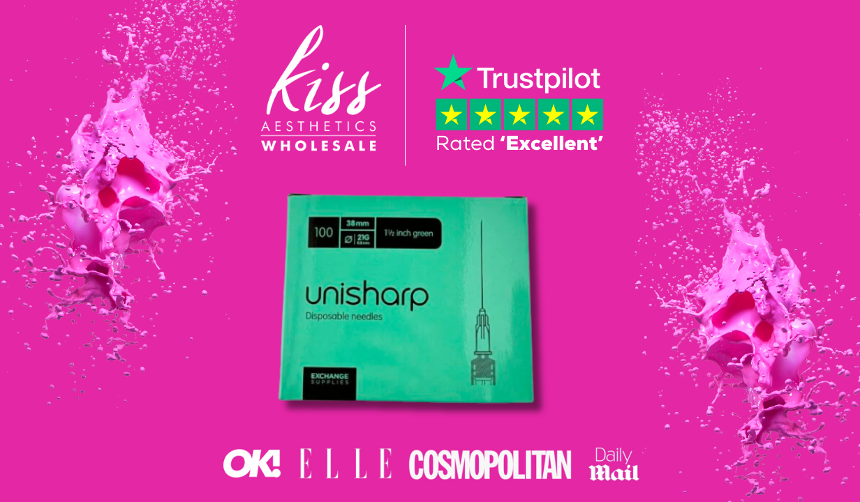 Unisharp Needle 21g 1.5” (38mm) (Green) – x 100 - 1