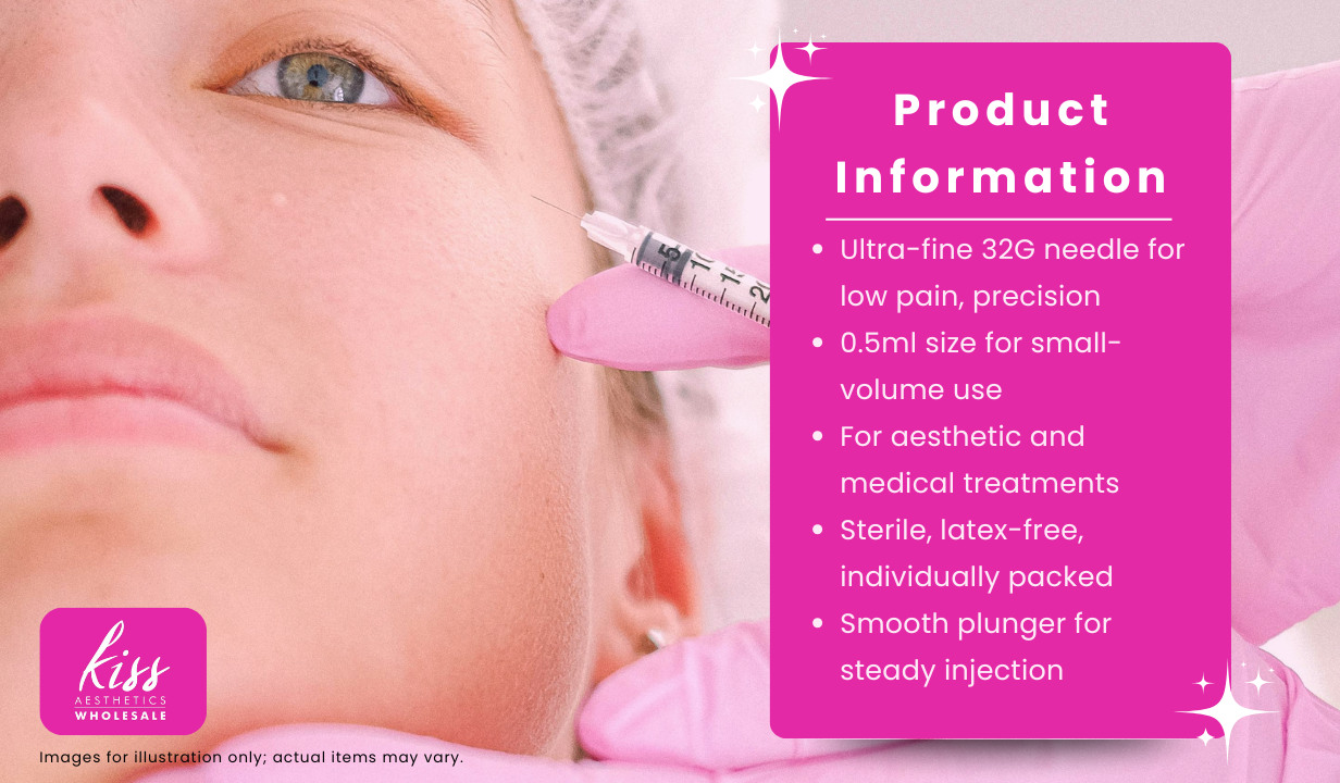 FMS Micro Syringe 32g 0.5ml - 3