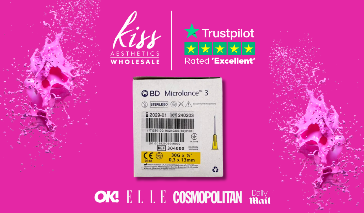 BD Microlance 3 Needles Yellow 30g x 0.5" (13mm) x 100 - 1