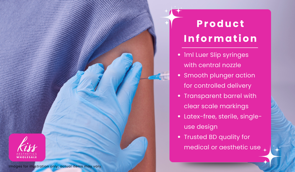 BD Plastipak Syringes 1ml x 120 - 3