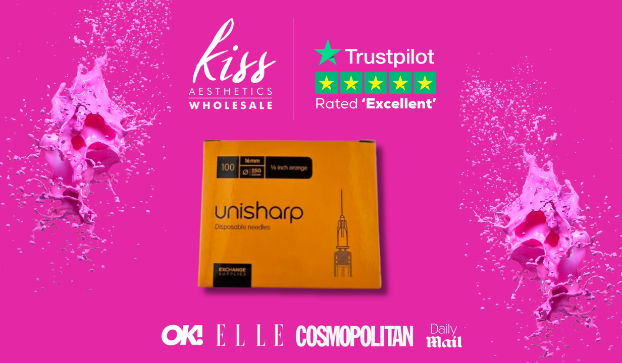 Unisharp Needle 25g 5/8” (16mm) (Short Orange) – x 100 - 1