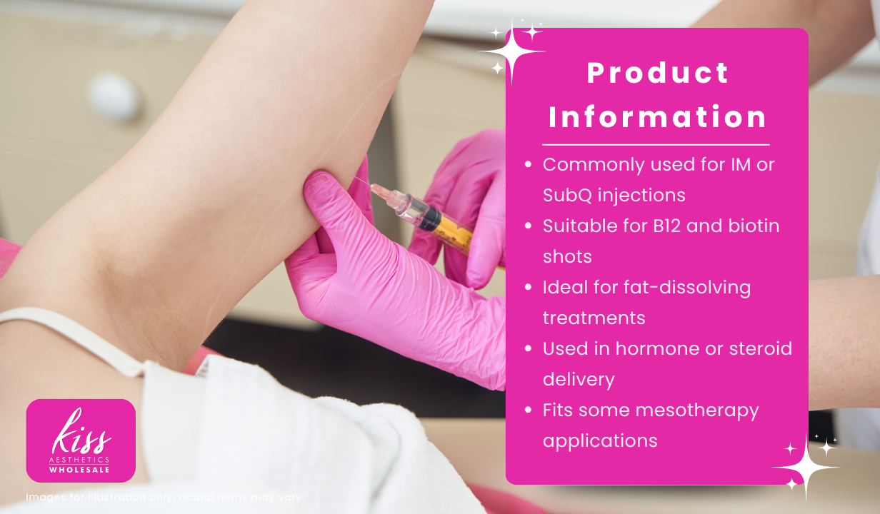 Unisharp Needle 25g 5/8” (16mm) (Short Orange) – x 100 - 3