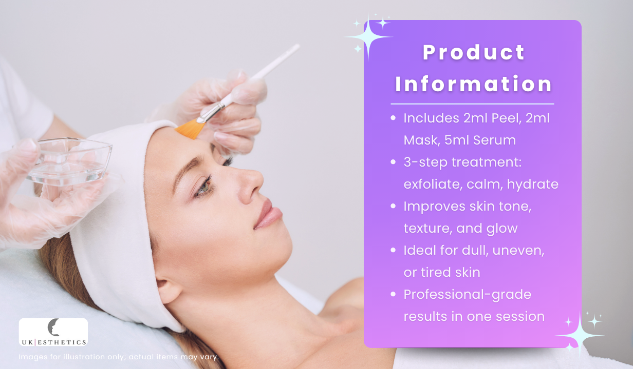 NATINUEL REVINOL – The Ultimate Peel, Mask & Serum 1 treatment -  2ml Peel + 2ml Mask + 5ml Serum - 3