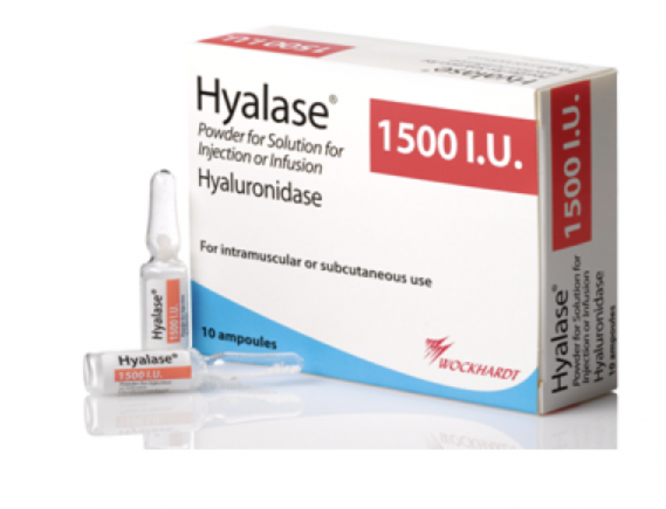 Hyaluronidase 1500iu (Hyalase) - 10 Vials - 1