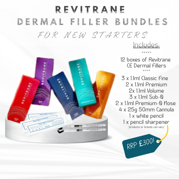 12 x Revitrane CE Dermal Filler Bundle with cannulas - 1