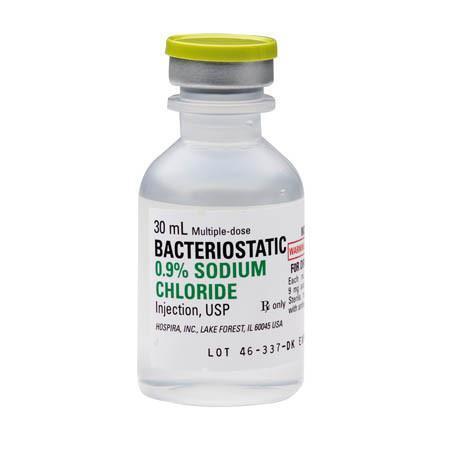 Bacteriostatic Saline 30ml